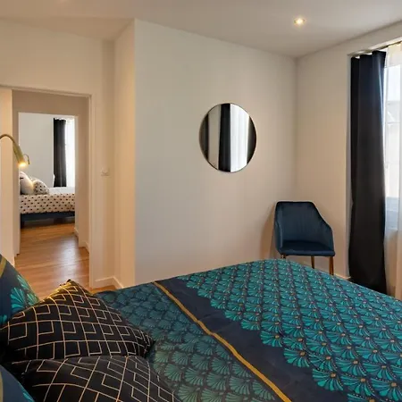 Appartamento L'art Déco, T3 Terrasse, Classé Meublé De Tourisme