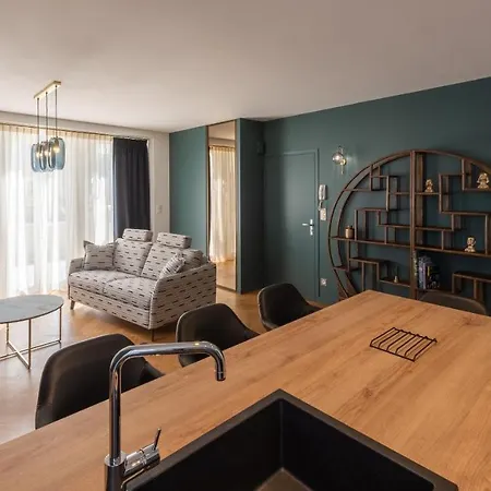 L'art Déco, T3 Terrasse, Classé Meublé De Tourisme Appartamento *