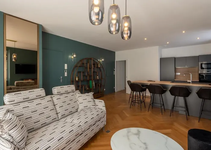 Apartmán L'art Deco, T3 Terrasse, Classe Meuble De Tourisme *